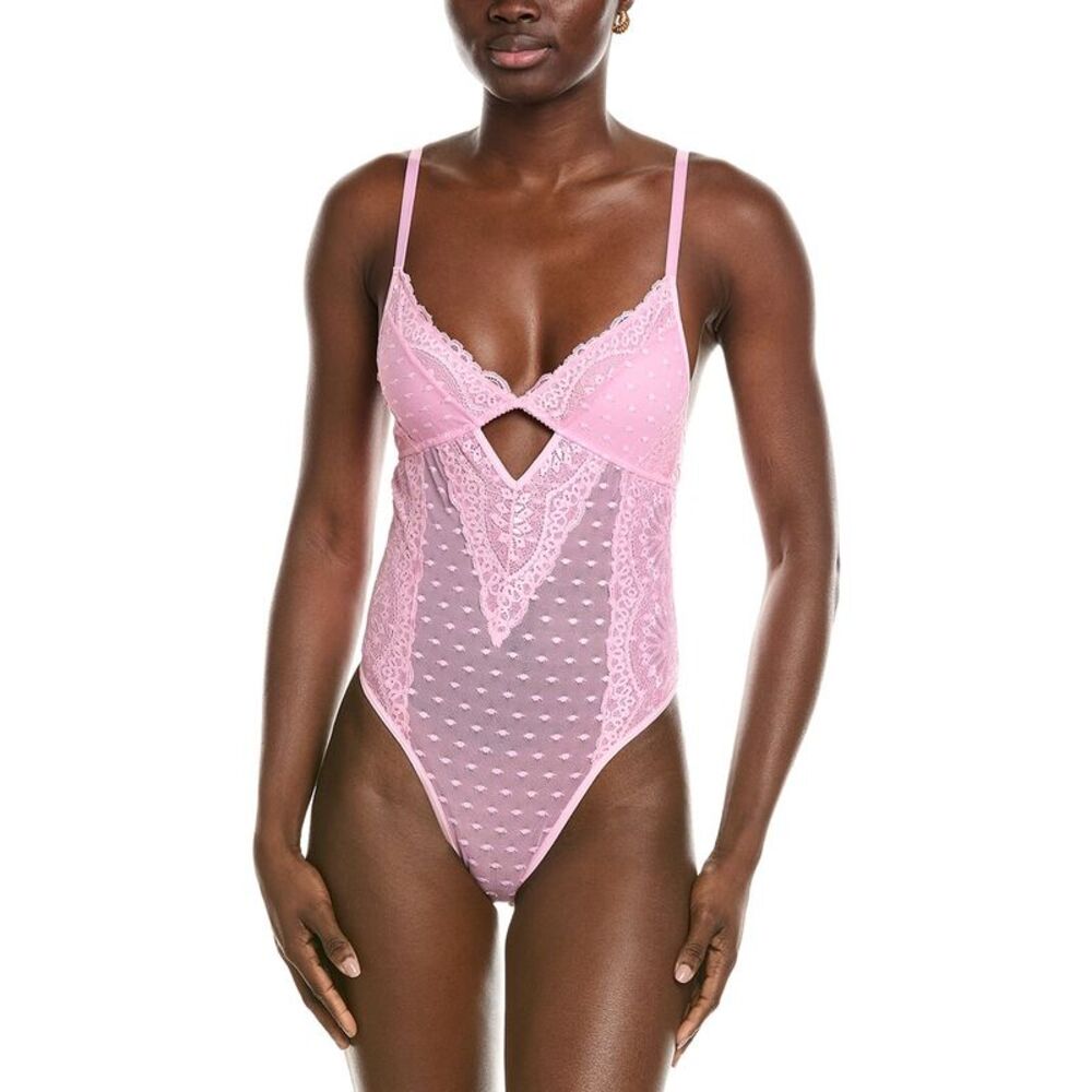 Mucci Womens  Luna Bodysuit, Pink